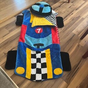 Sleeping Bag Colorful Race Car